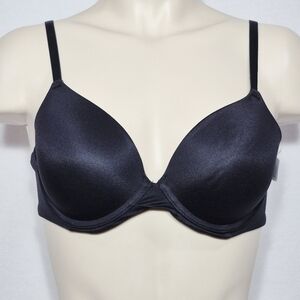 36A Auden The Icon Lightly Lined Full Coverage UW Bra Black NWT‎